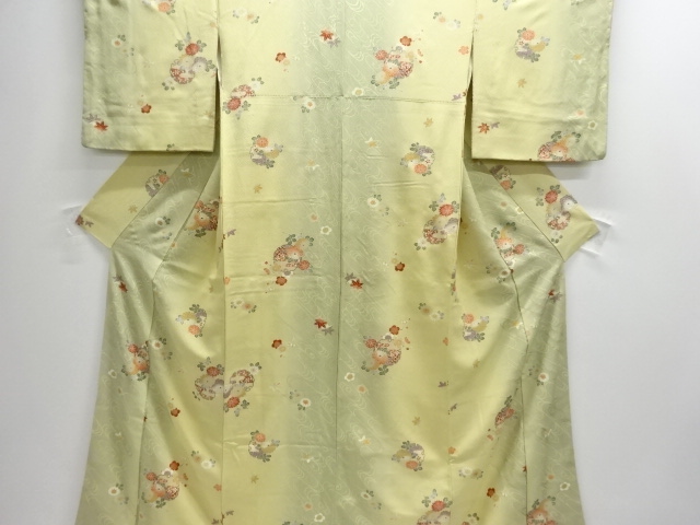 JAPANESE KIMONO / KOMON / UME & KIKU 